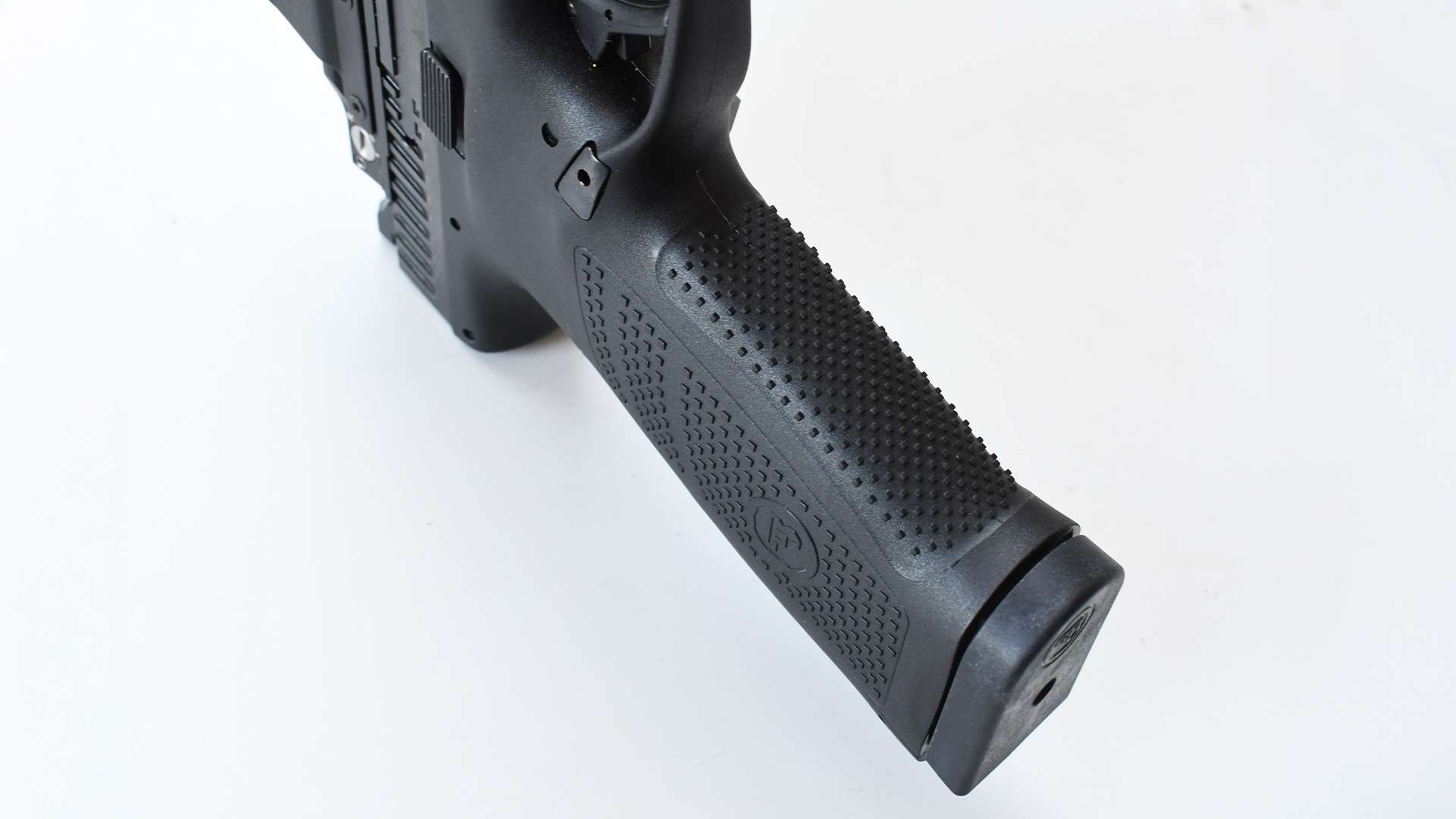 Grip texture close-up view