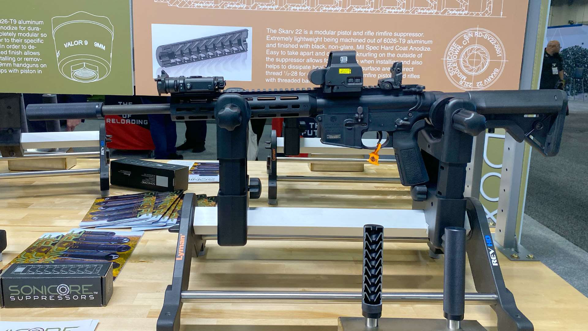 Skarv 22 Suppressor at SHOT Show 2026