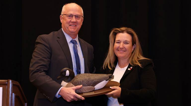Kim Rhode Receives NSSF’s Top Honor at SHOT Show 2026 | An NRA Shooting Sports Journal