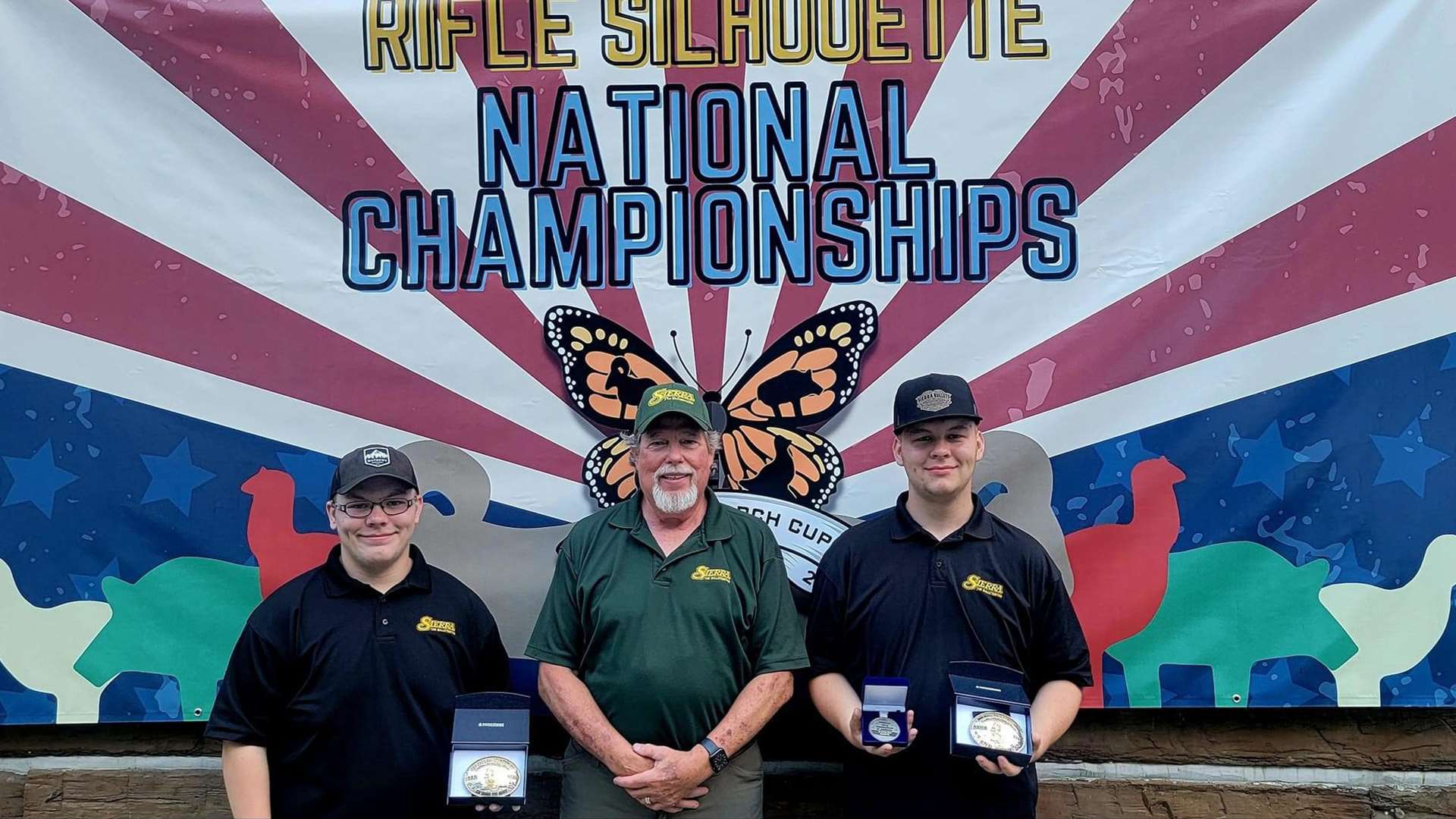 Blake Meixel at NRA Rifle Silhouette Championships