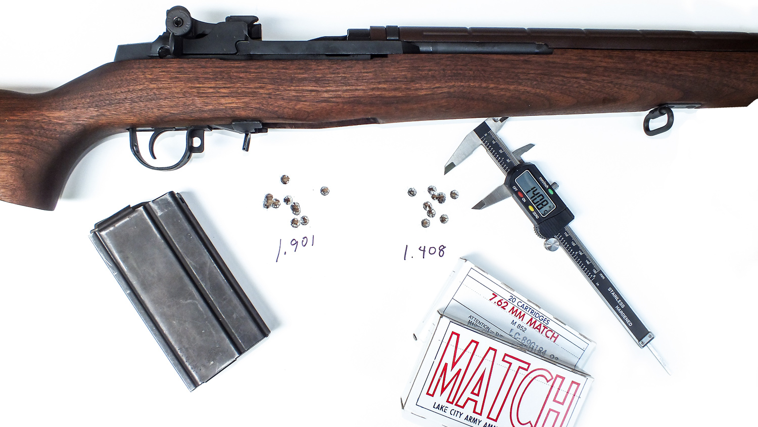 M-I National Match Specs M-14 1963 Camp Perry 