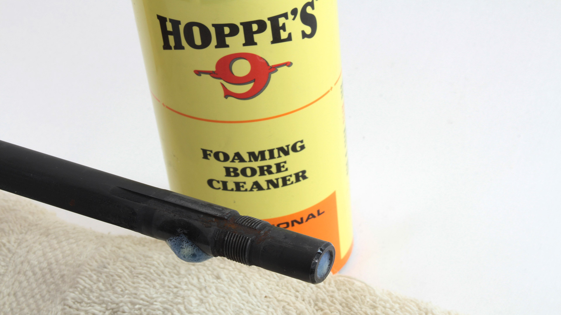 Hoppes dripping during M1 Garand rifle cleaning