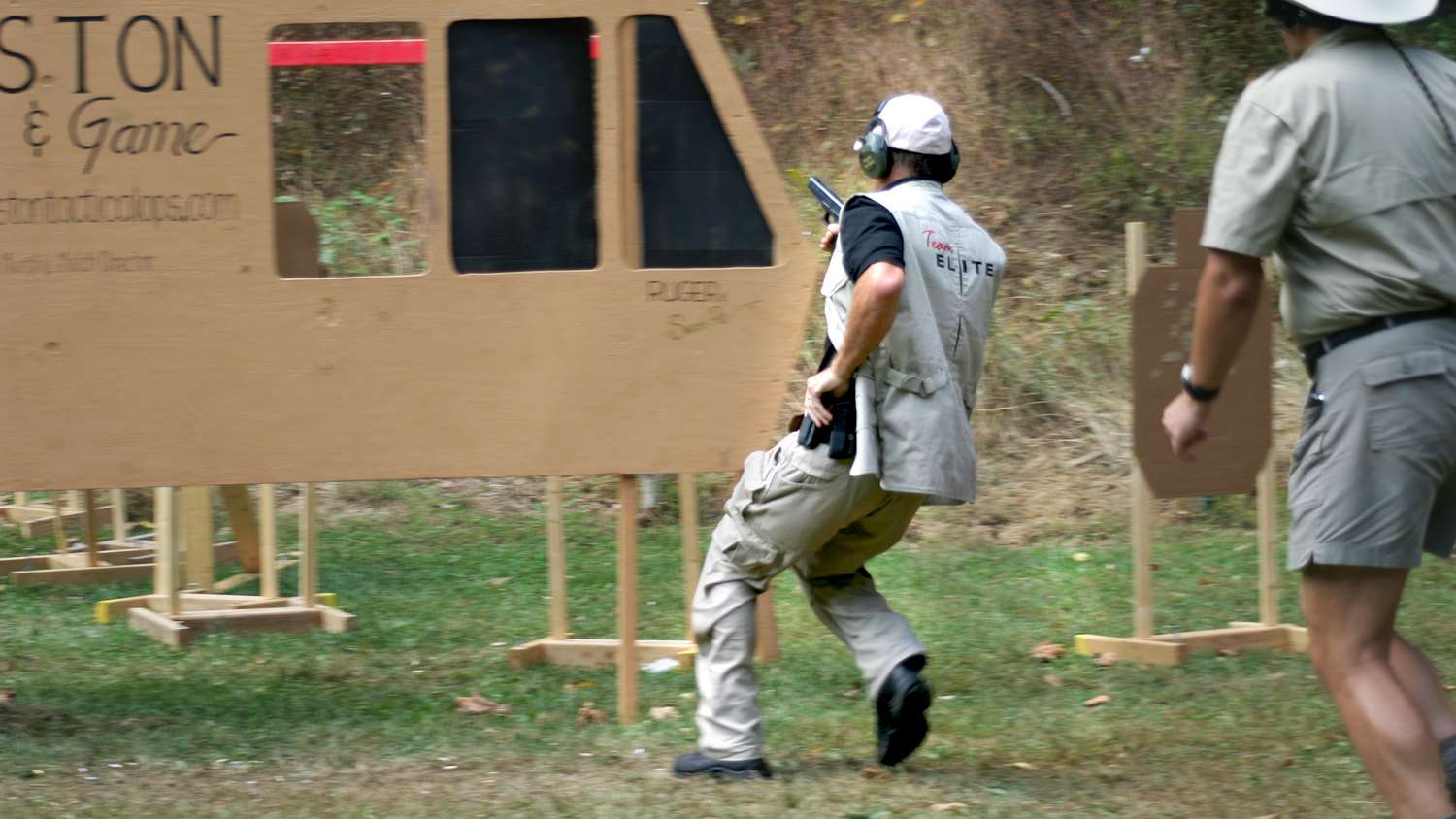 Action shooting requires good shoes!