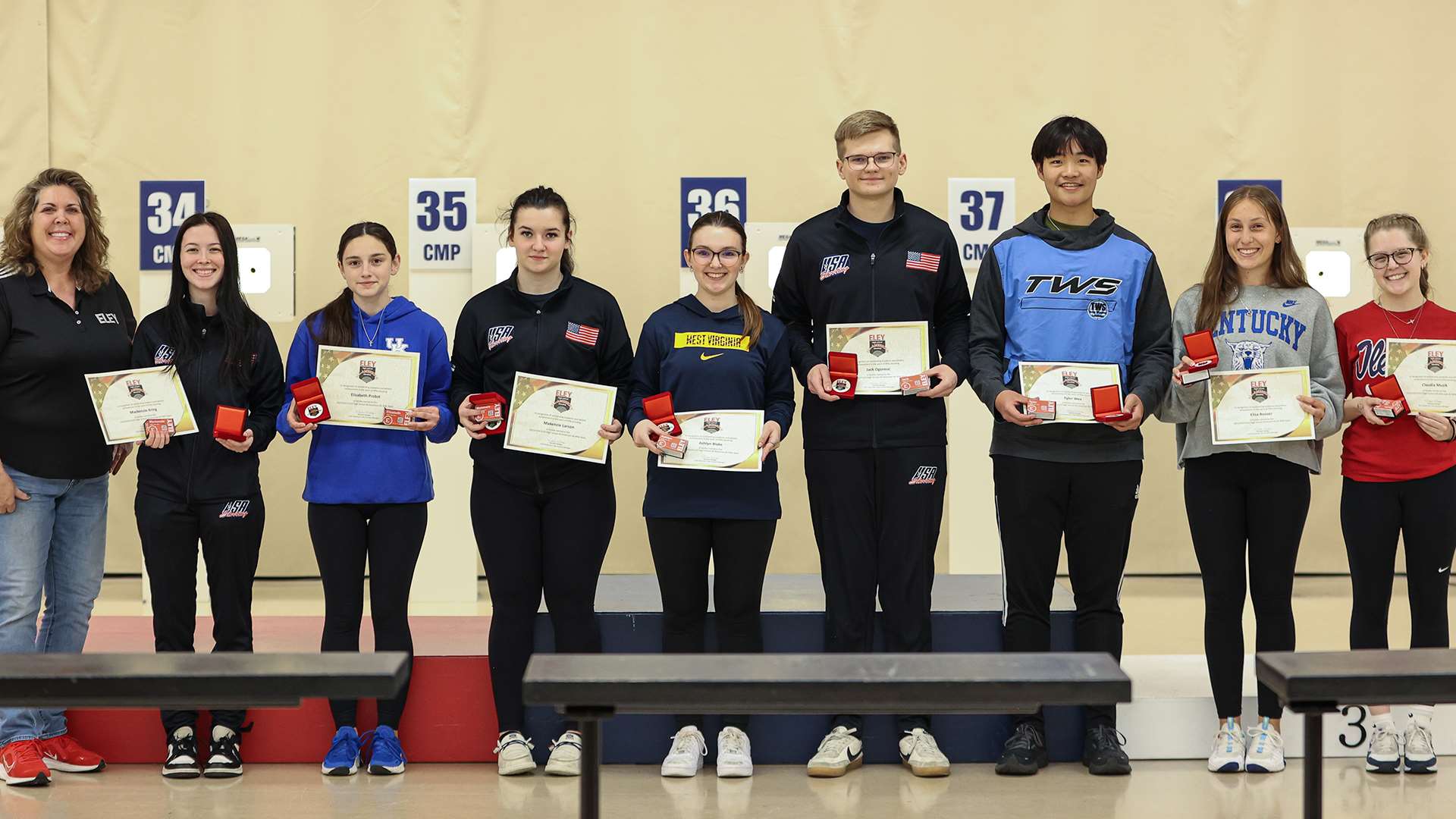 Eley All-American Air Rifle Team