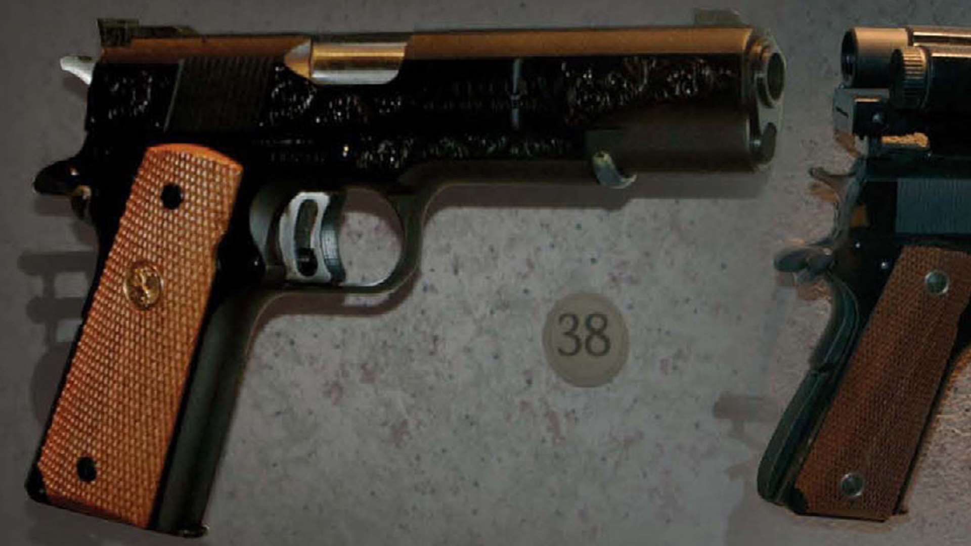 Colt Gold Cup .45 pistol