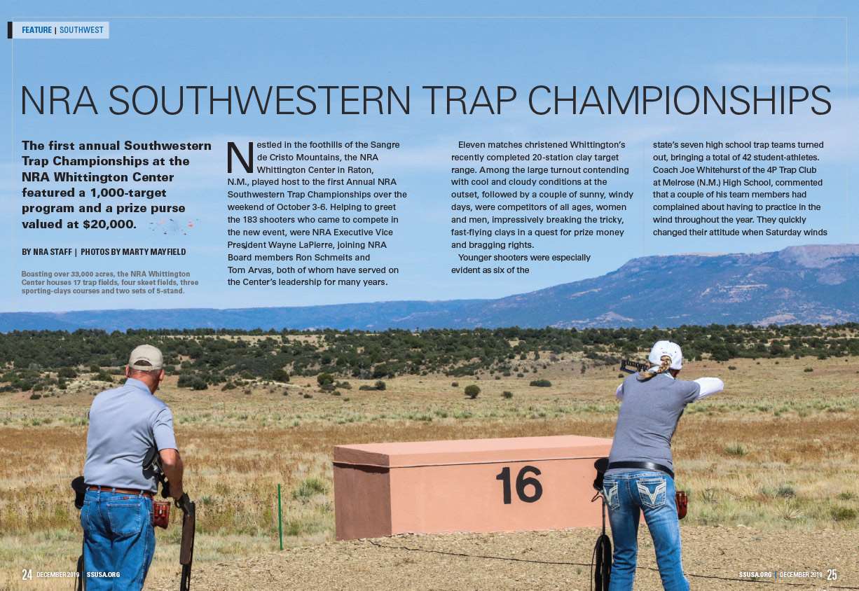 2019 NRA Southwestern Trap Championships