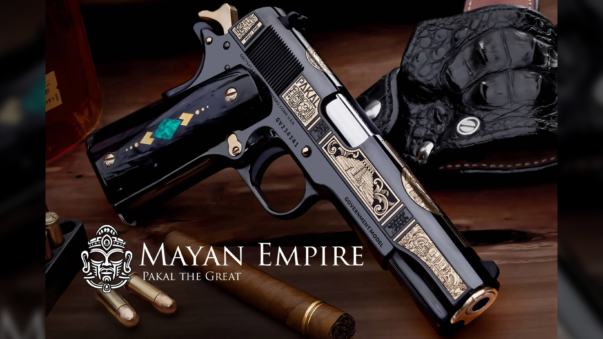 SK Customs Unveils Mayan Empire Series | An NRA Shooting Sports Journal