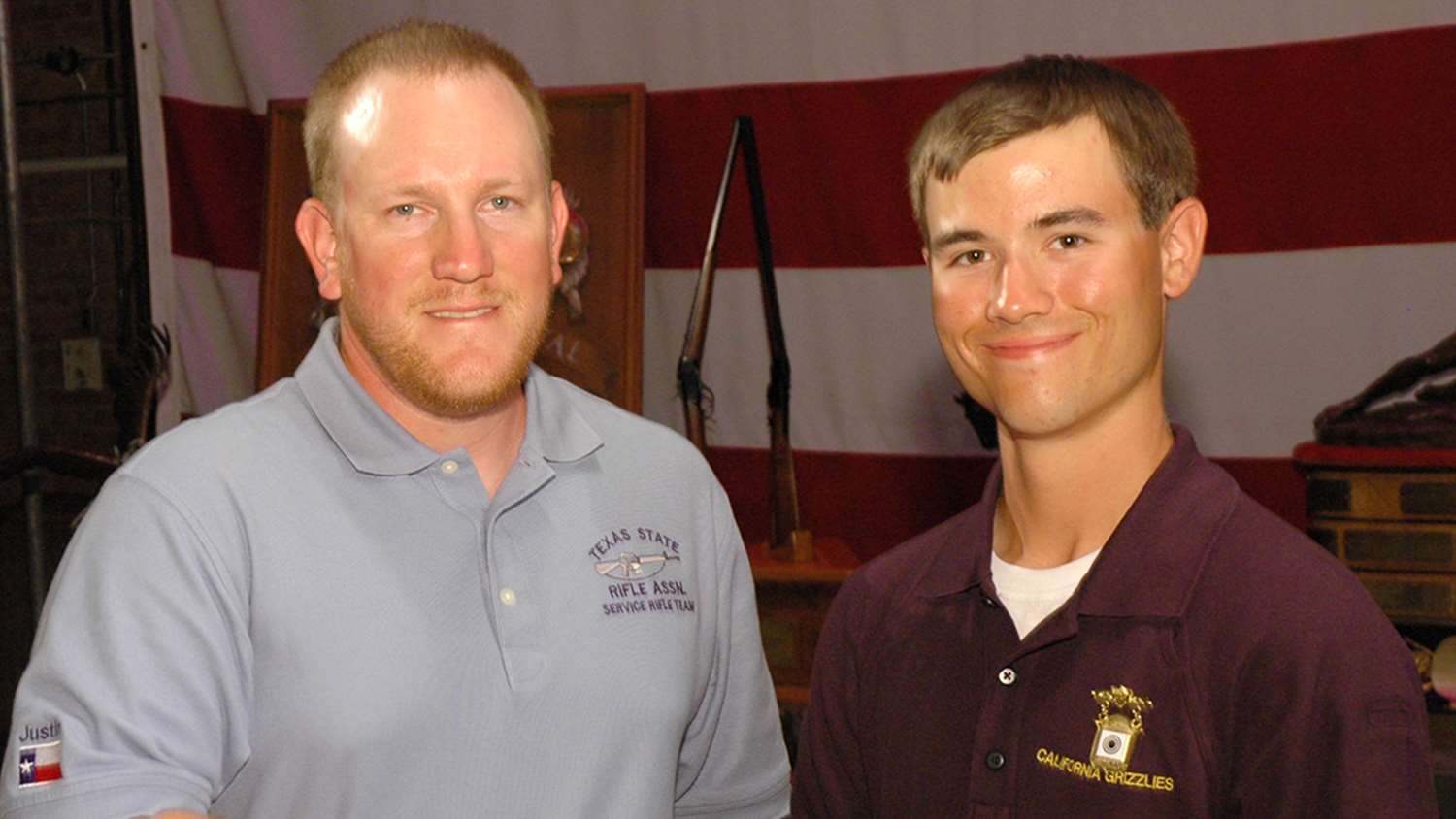 Grizzlies team captain at National Trophy Matches Awards Ceremony.