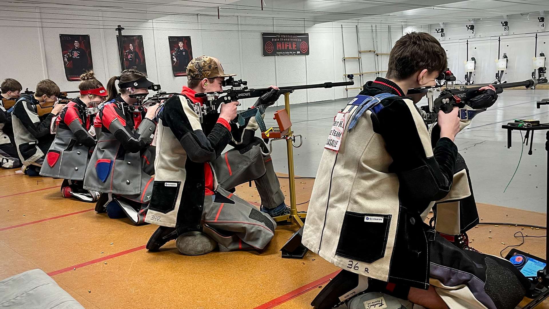 2026 Pennsylvania Interscholastic Rifle State Championships smallbore competitors