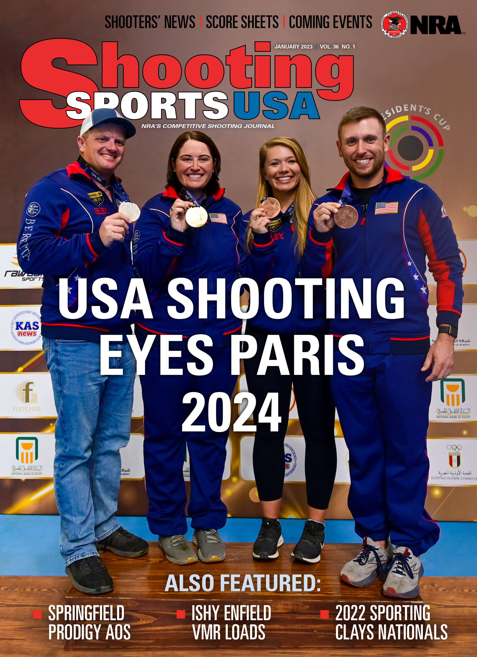 USA Shooting Eyes Paris 2024