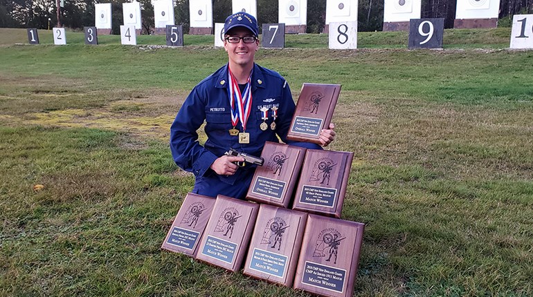 Coast Guard’s Charlie Petrotto Wins Every New England Travel Games Pistol Award | An NRA Shooting Sports Journal