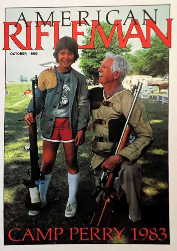 American Rifleman cover, Oct. 1983