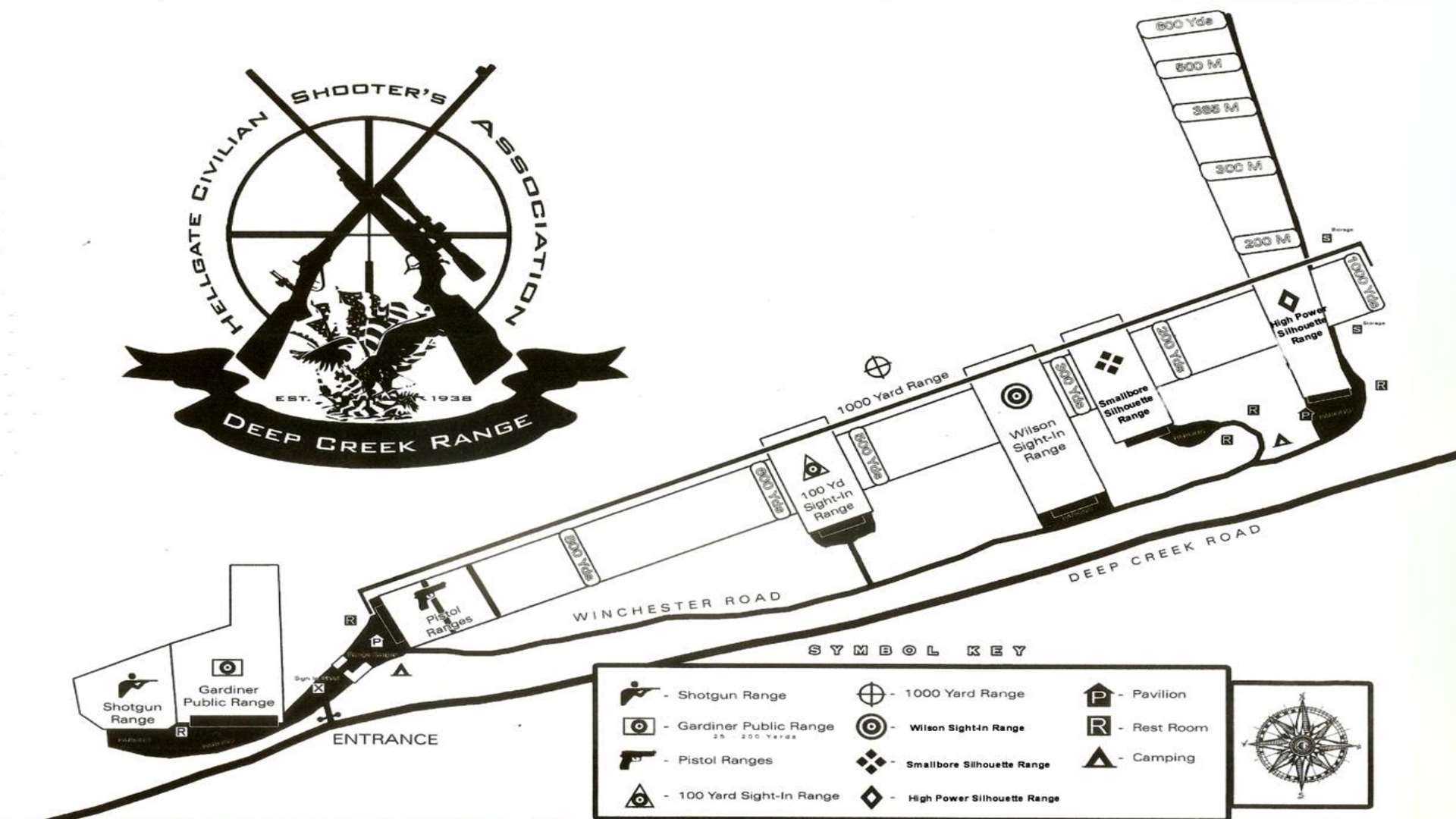Deep Creek Range map
