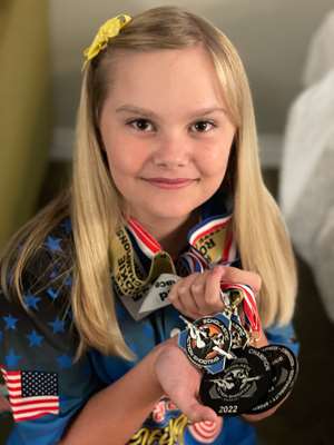 BaylorRose Mason at 11 years old