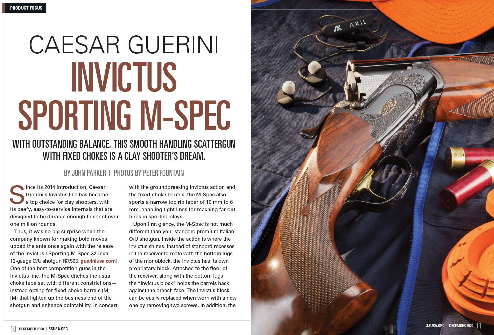 Caesar Guerini Invictus I Sporting M-Spec 12-gauge O/U