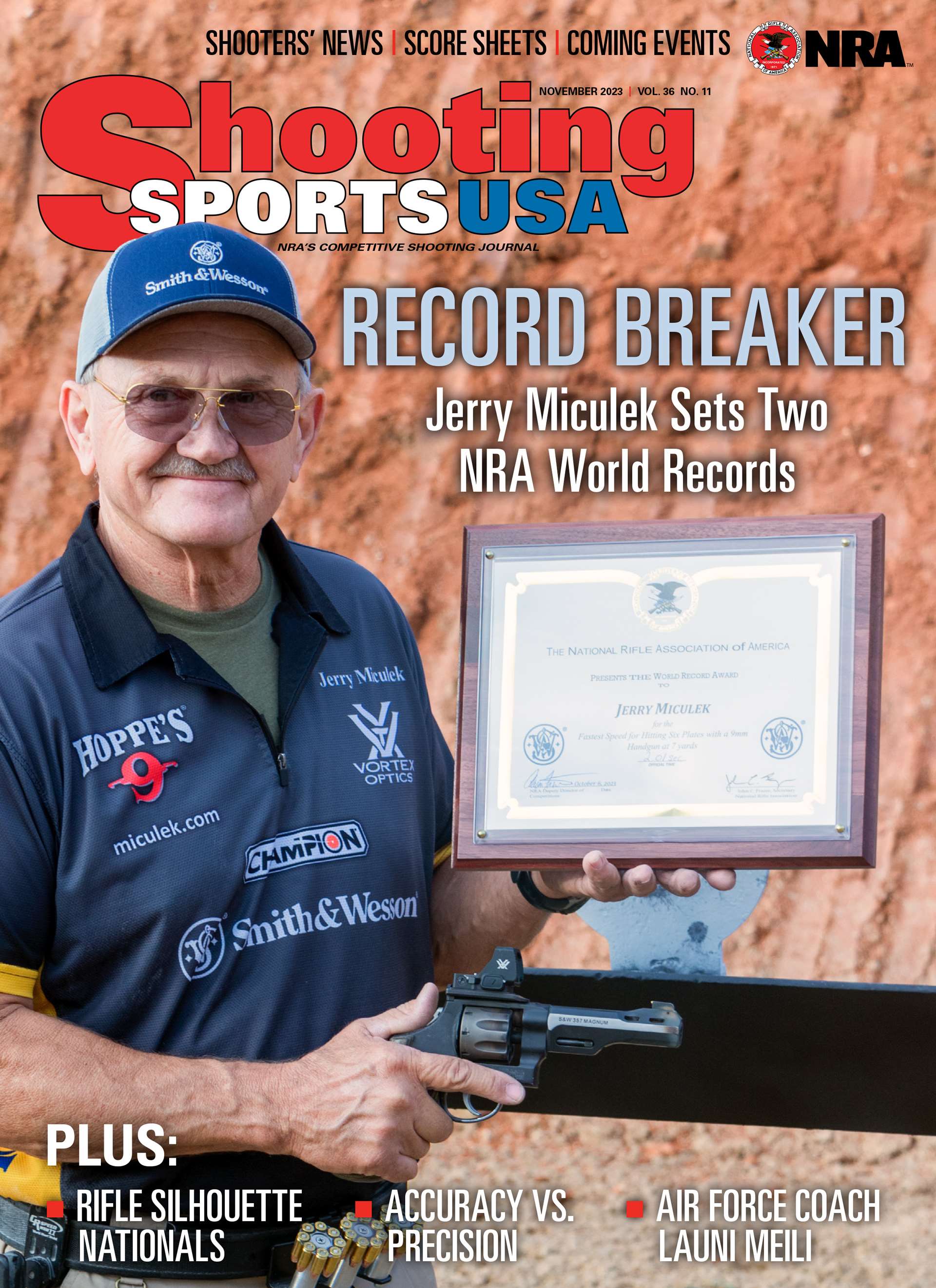 Record Breaker: Jerry Miculek Sets Two NRA World Records