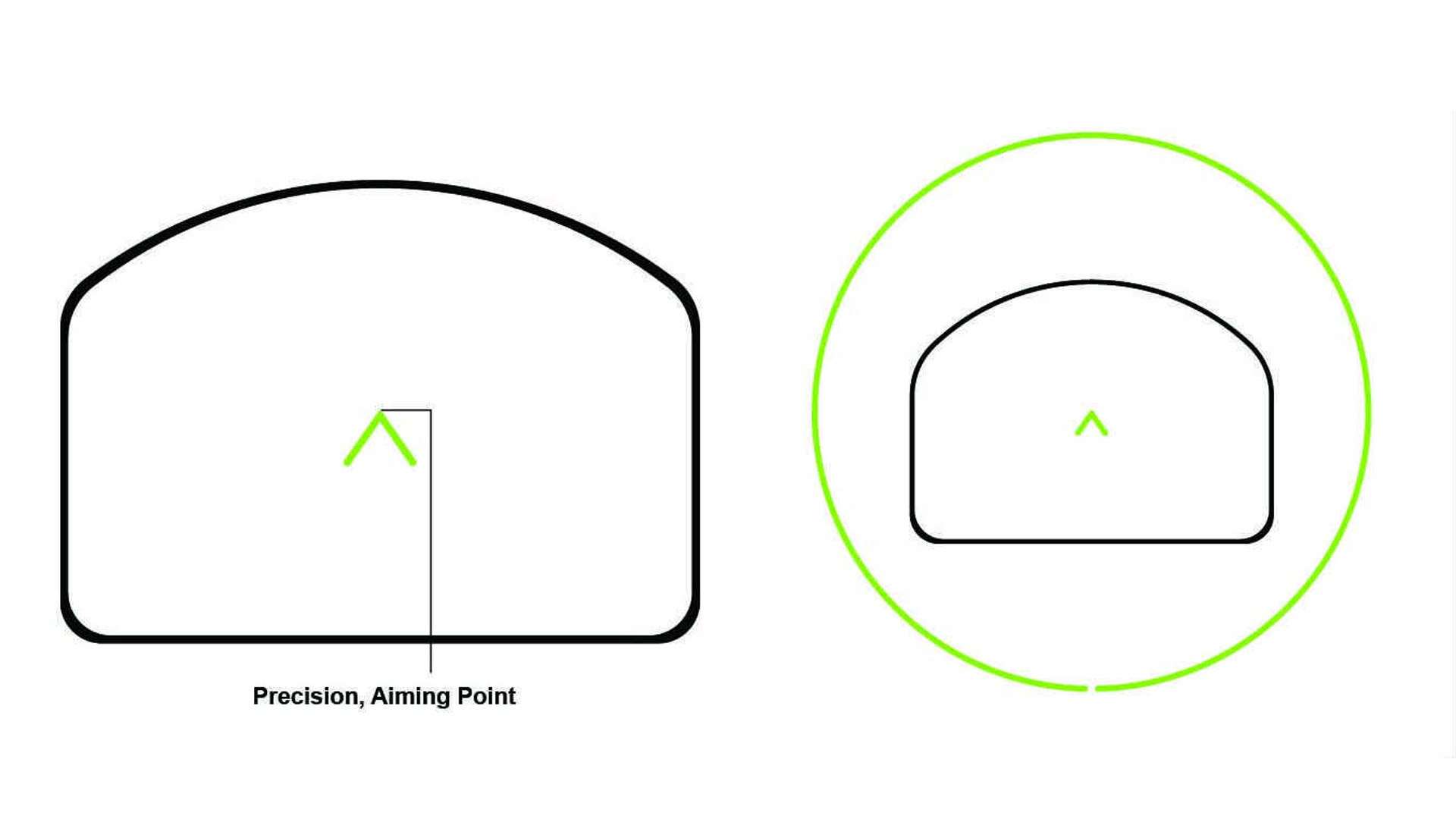 Green ACSS Vulcan reticle