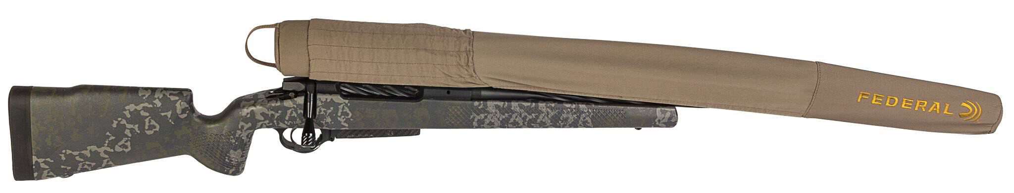 Federal Fit Quick Strike Muzzle/Scope Cover on white background
