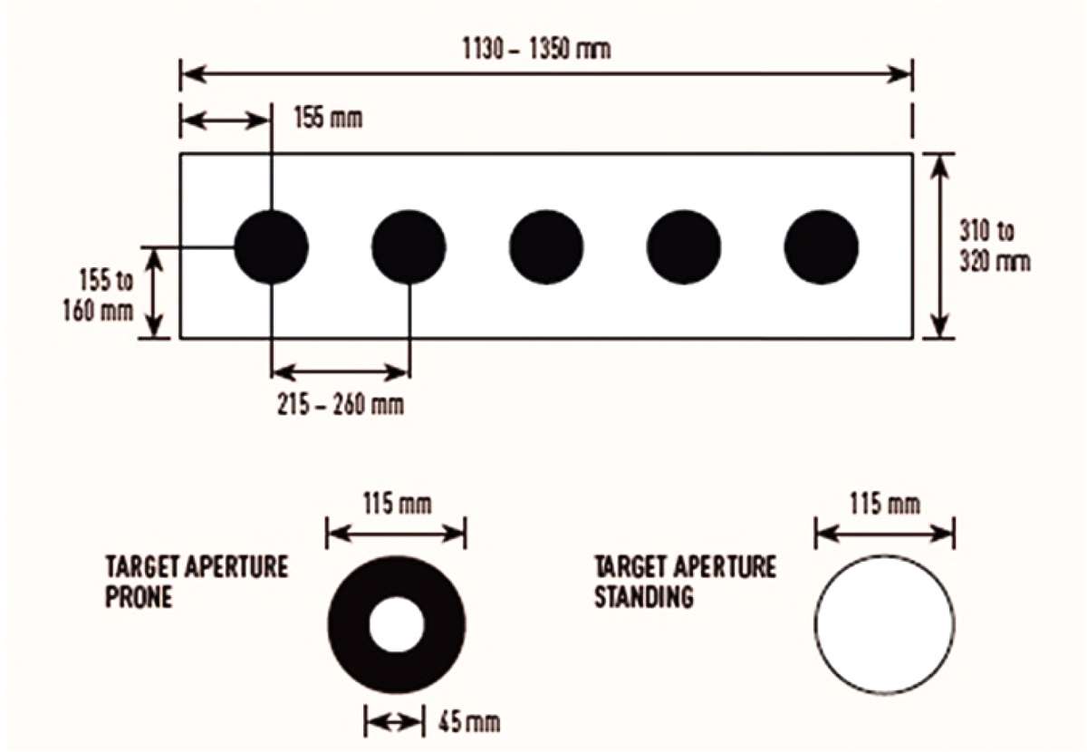 Table 2: Biathlon metal targets