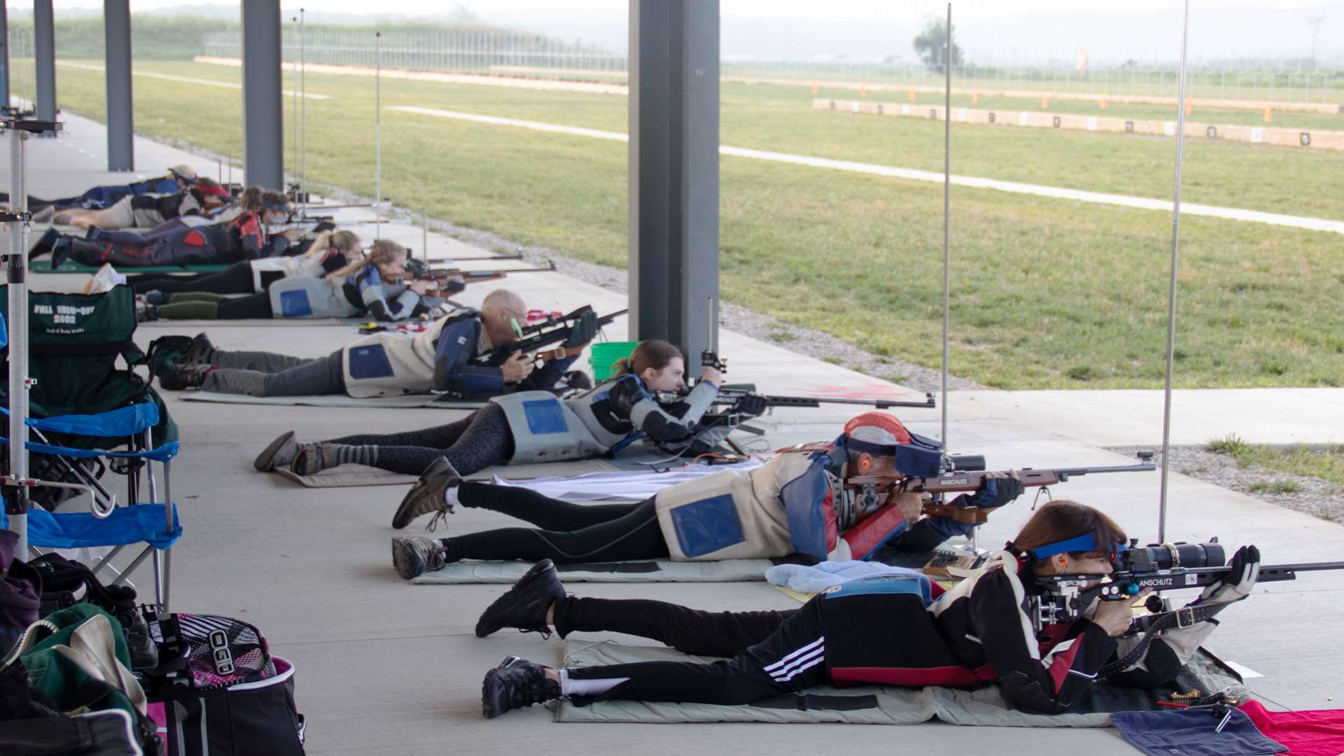 Camp Atterbury .22 LR shooting