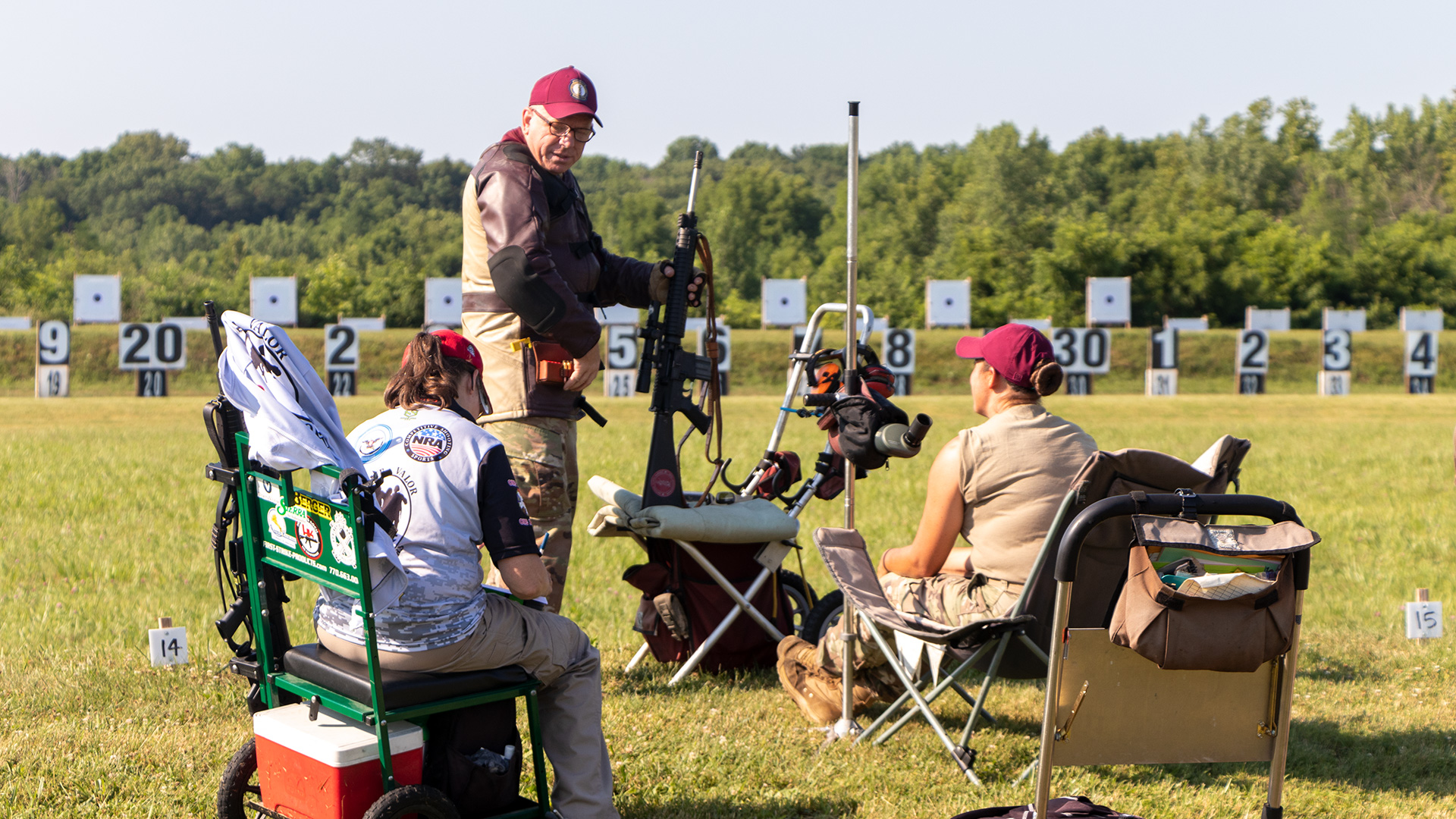NRA High Power Rifle competitors