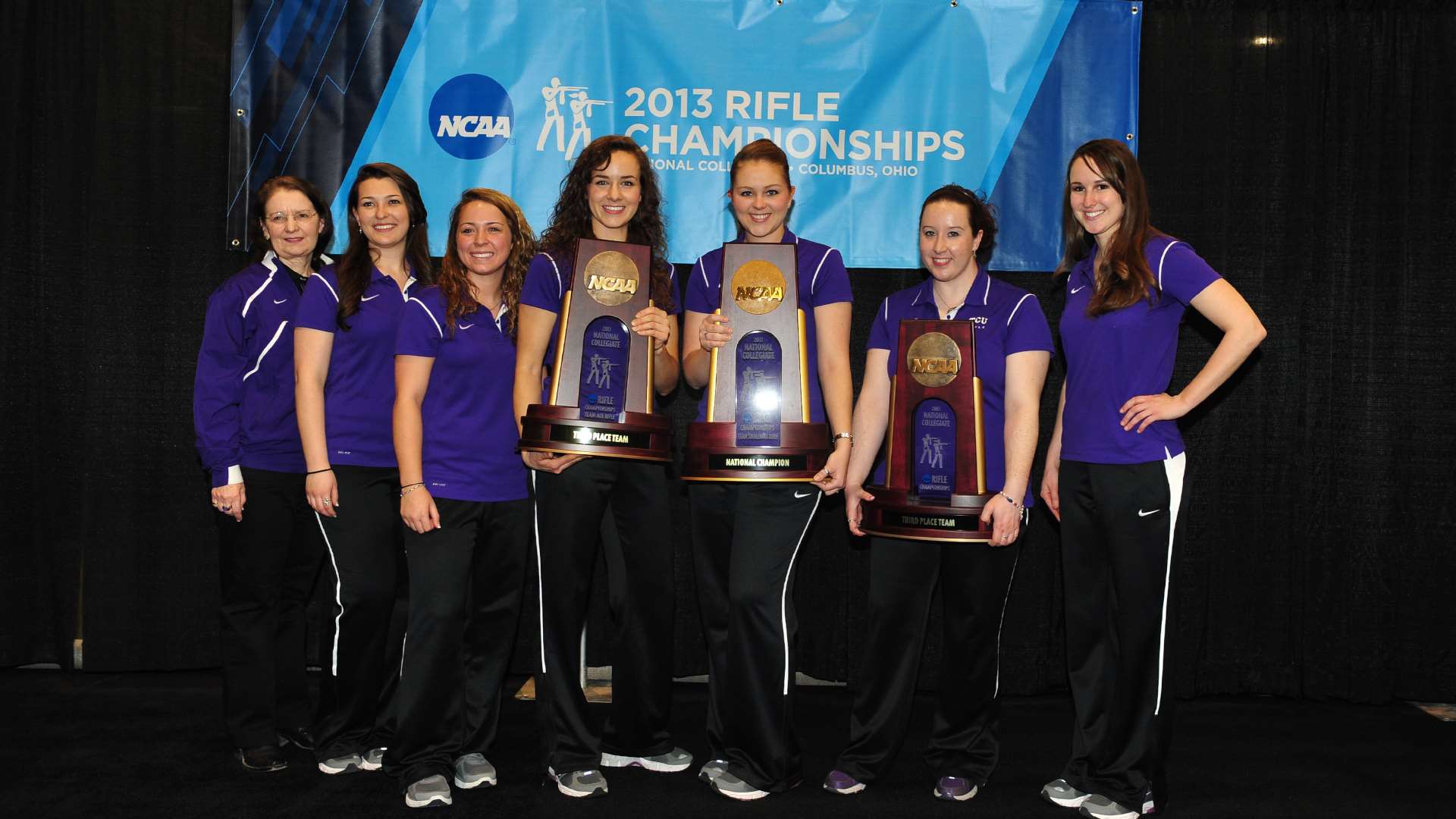 TCU rifle team in 2013