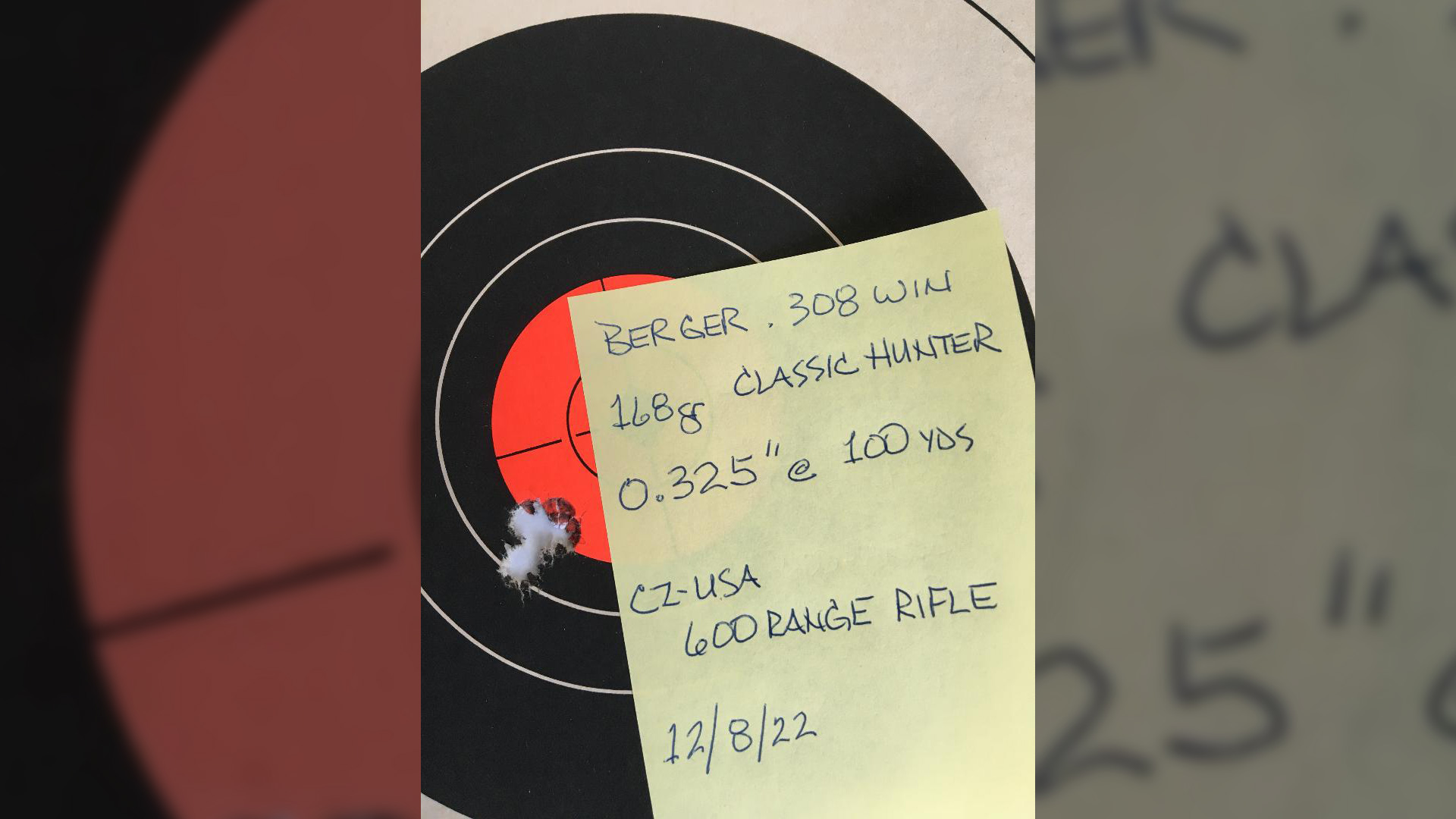 Accuracy of CZ 600 range rifle