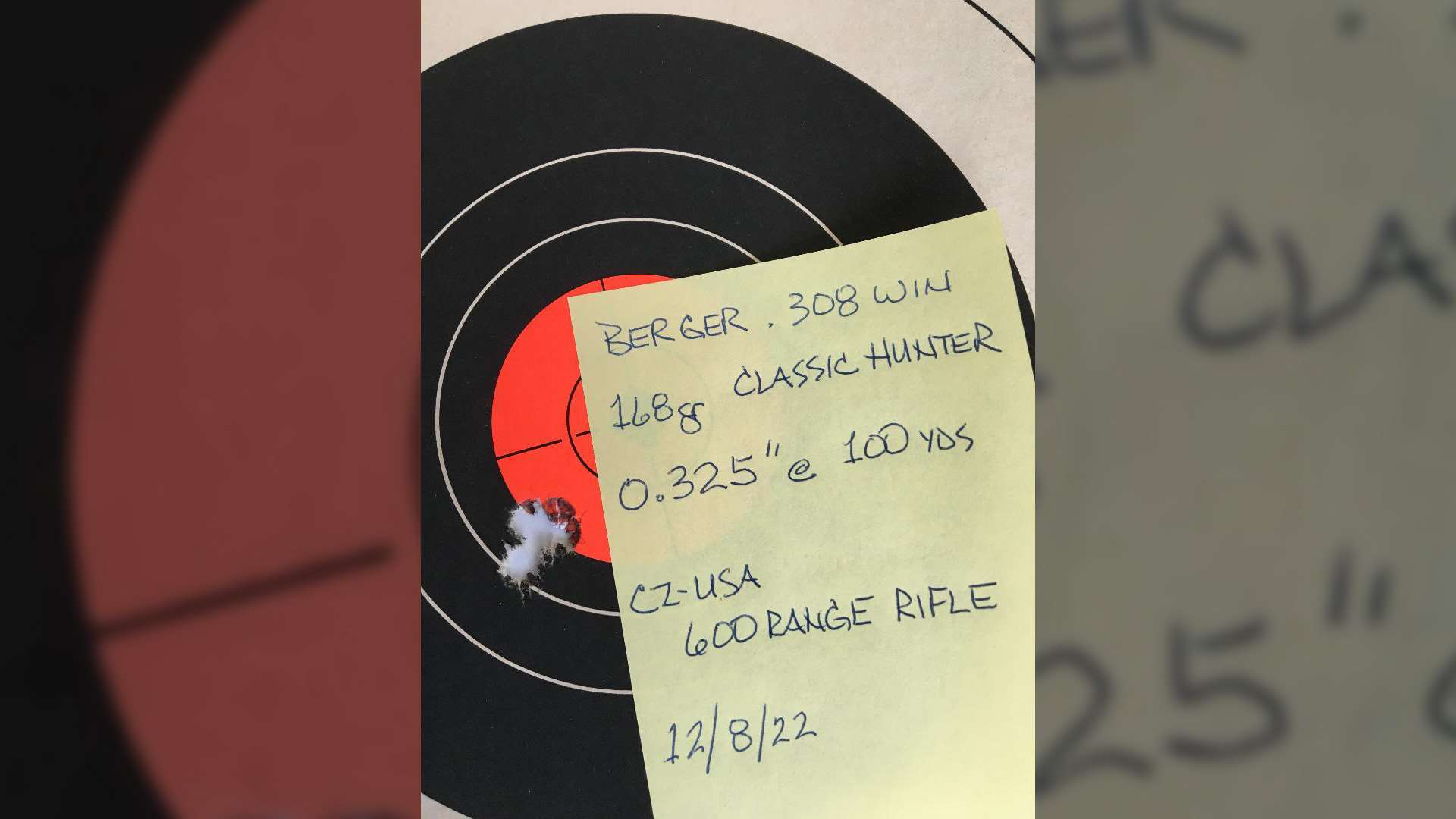 Accuracy of CZ 600 range rifle