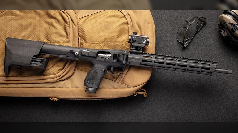 Smith & Wesson’s Folding M&P FPC 22LR Features Built-In Magazine Storage | An NRA Shooting Sports Journal