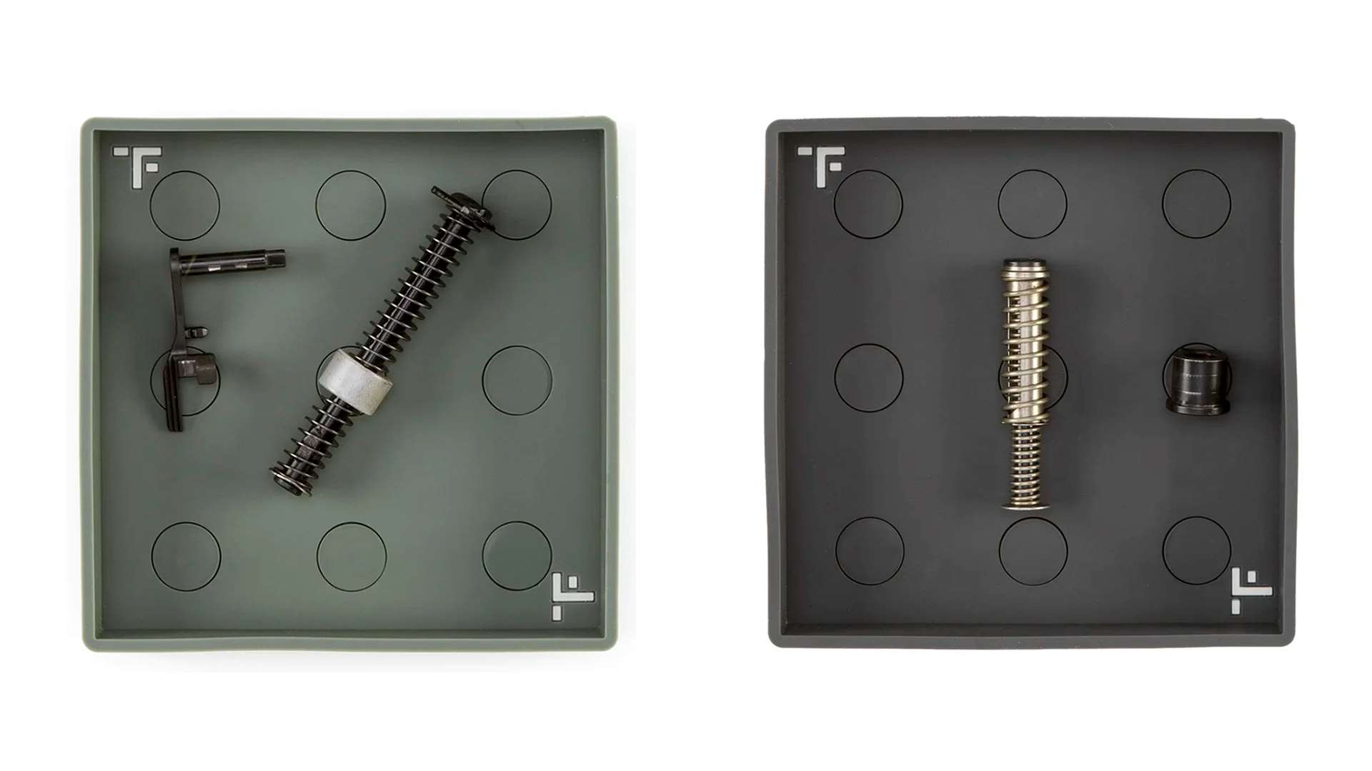 A pair of Tactical Formulary MagTrays