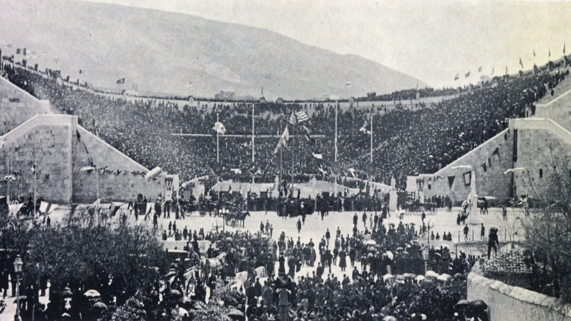 Panathenaic Stadium, 1896 Athens Olympic Games