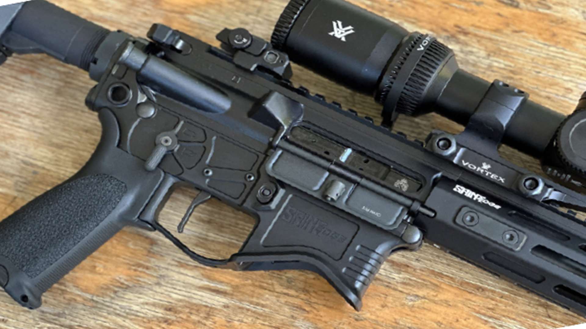 Springfield Saint Edge AR-15 rifle with Vortex riflescope