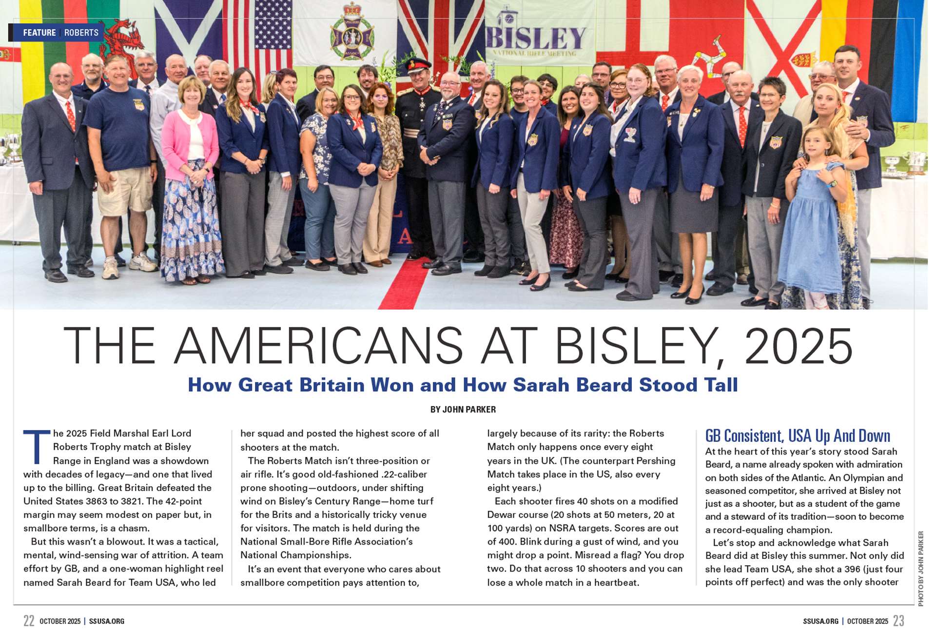 The Americans at Bisley, 2025