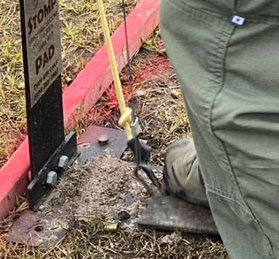 Manny Bragg Stomp Pad for USPSA practical shooting