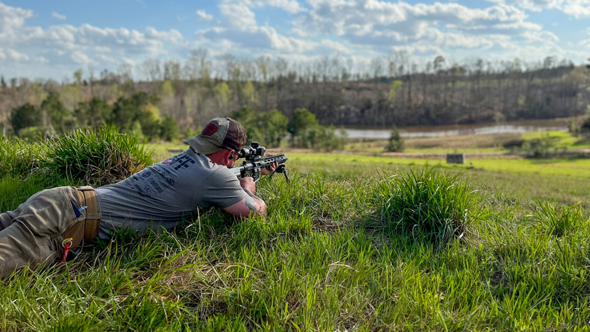 3-Gun long range rifle shot