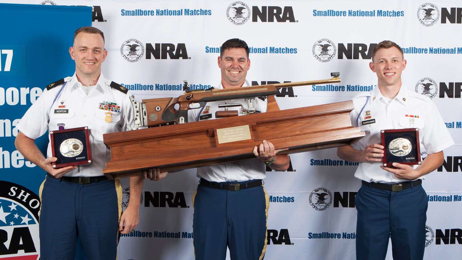 AMU Sweeps 2017 NRA Smallbore Iron Man contest