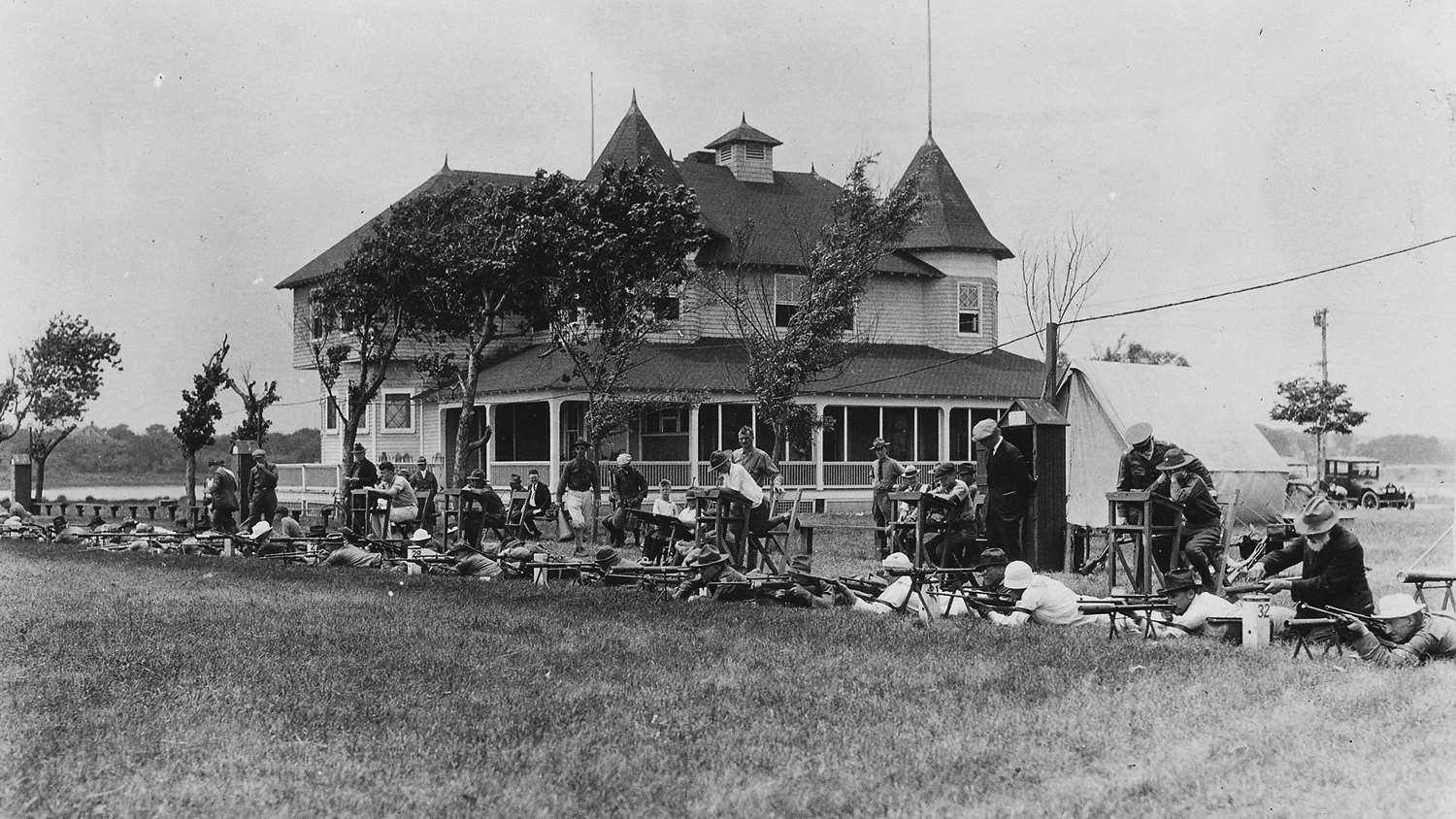 Shooting at Sea Girt in New Jersey in 1903