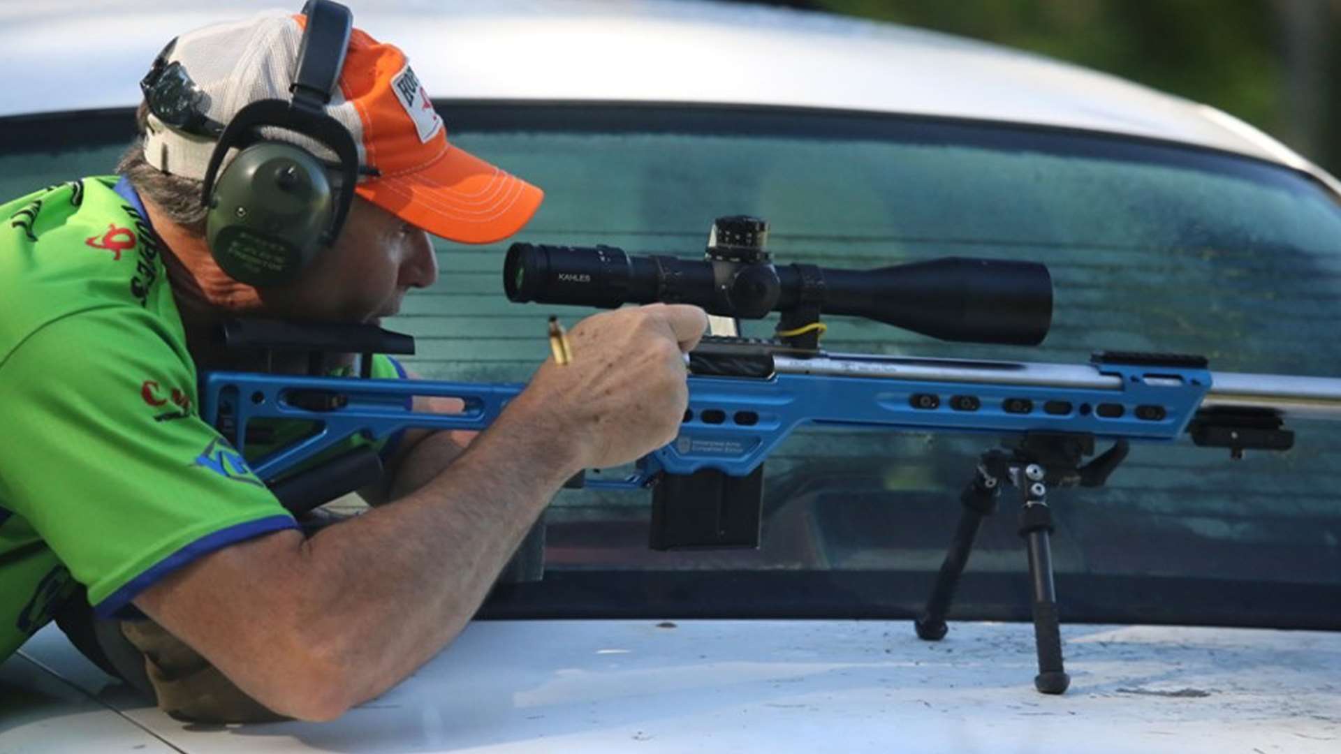 Todd Jarrett with rifle