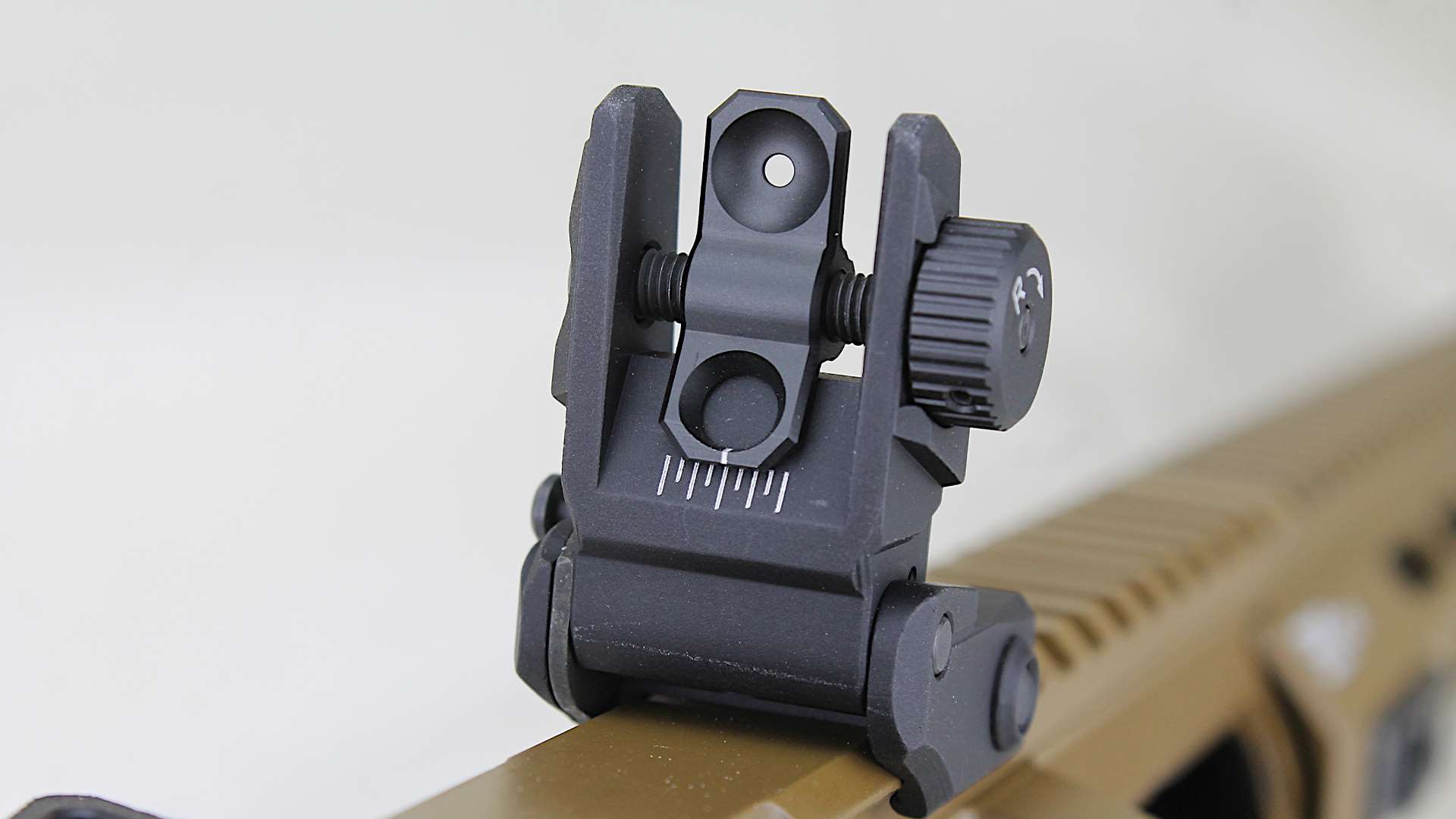 Flip up sights