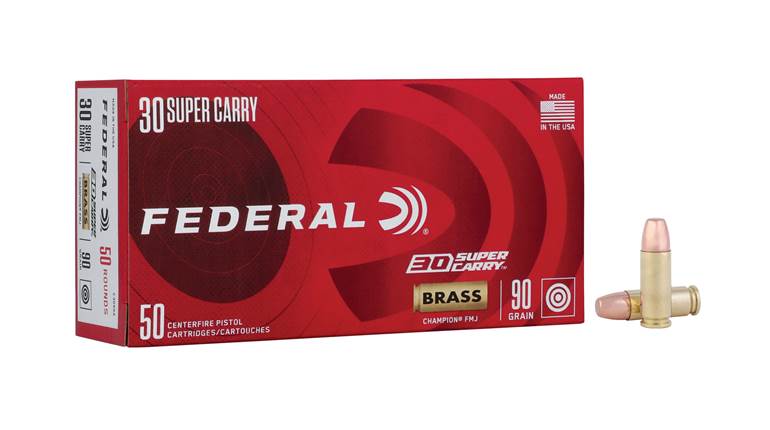 New: Federal Champion Training 30 Super Carry 90-Grain FMJ | An NRA Shooting Sports Journal